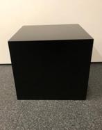 MAATWERK; ZWARTE ZUIL KUBUS KOLOM PILAAR CONSOLE 45X45X45CM, Ophalen of Verzenden, Nieuw