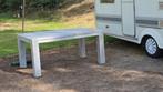eiken tafel 100x164 cm, Huis en Inrichting, Tafels | Eettafels, Ophalen, Gebruikt, 200 cm of meer, 50 tot 100 cm