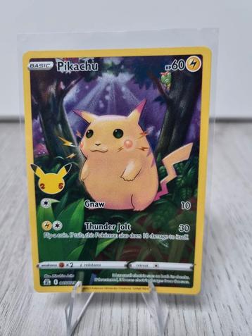 Pikachu 5 Celebrations  beschikbaar voor biedingen