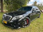 Mercedes-Benz S-Klasse 5.5 S63 AMG Lang 4M AUT 2017 Zwart, Auto's, Mercedes-Benz, 5461 cc, Zwart, Vierwielaandrijving, Particulier