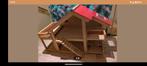 Grote mooie Poppenhuis, Ophalen, Gebruikt, Hout