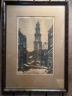 Westerkerk (originele Brandenburg-ets in lijst), Ophalen of Verzenden