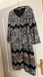 Mooi K-Design jurk in zwart/wit maat XL, Ophalen of Verzenden, Zo goed als nieuw, Zwart, Jurk