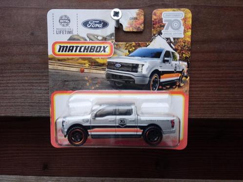 Ford F-150 Lightning '22 Matchbox, Hobby en Vrije tijd, Modelauto's | Overige schalen, Nieuw, Auto, Ophalen