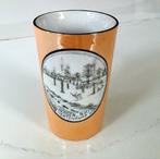 Vintage souvenir beker hertenkamp - Bergen -, Ophalen of Verzenden