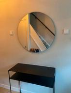 Side table zwart staal, Huis en Inrichting, Tafels | Sidetables, Ophalen, Zo goed als nieuw, 25 tot 50 cm, Rechthoekig