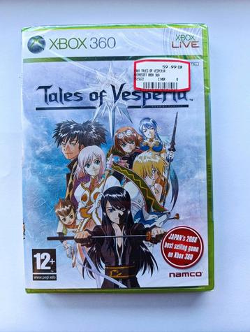 GESEALD: XBOX 360 TALES OF VESPERIA (NIEUW) beschikbaar voor biedingen
