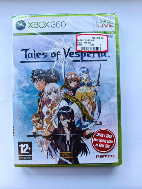 GESEALD: XBOX 360 TALES OF VESPERIA (NIEUW), Spelcomputers en Games, Games | Xbox 360, Nieuw, Role Playing Game (Rpg), 1 speler