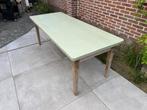 Frans brocante klooster tafel eettafel met lades, Huis en Inrichting, Tafels | Eettafels, Ophalen, Gebruikt, Eikenhout, 50 tot 100 cm