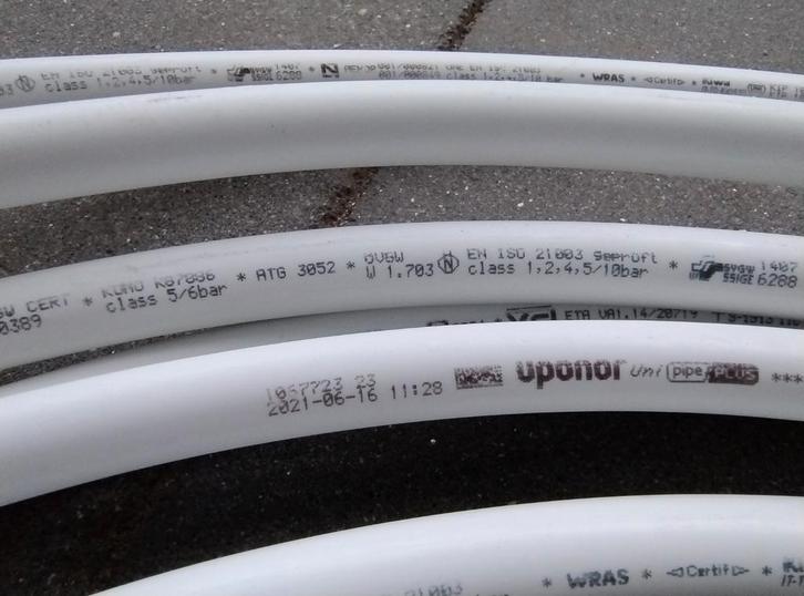 uponor uni-pipeplus, Doe-het-zelf en Verbouw, Sanitair, Zo goed als nieuw, Overige typen, Ophalen