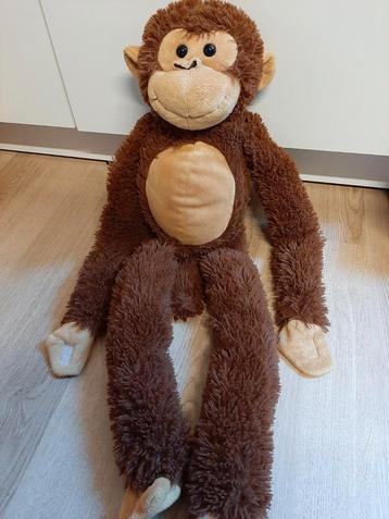 Bruine aap knuffel 80 cm beschikbaar voor biedingen