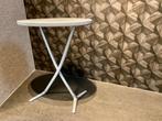 bijzettafel, Ophalen, Minder dan 55 cm, Metaal of Aluminium, Zo goed als nieuw