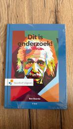 Ben Baarda - Dit is onderzoek!, Ophalen of Verzenden, Nieuw, Ben Baarda