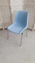 Stapelstoelen, Huis en Inrichting, Stoelen, Ophalen, Gebruikt, Blauw, Modern