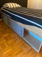Eenpersoonsbed inclusief lattenbodem, matras en dekbed, Ophalen, Gebruikt, Eenpersoons, 90 cm