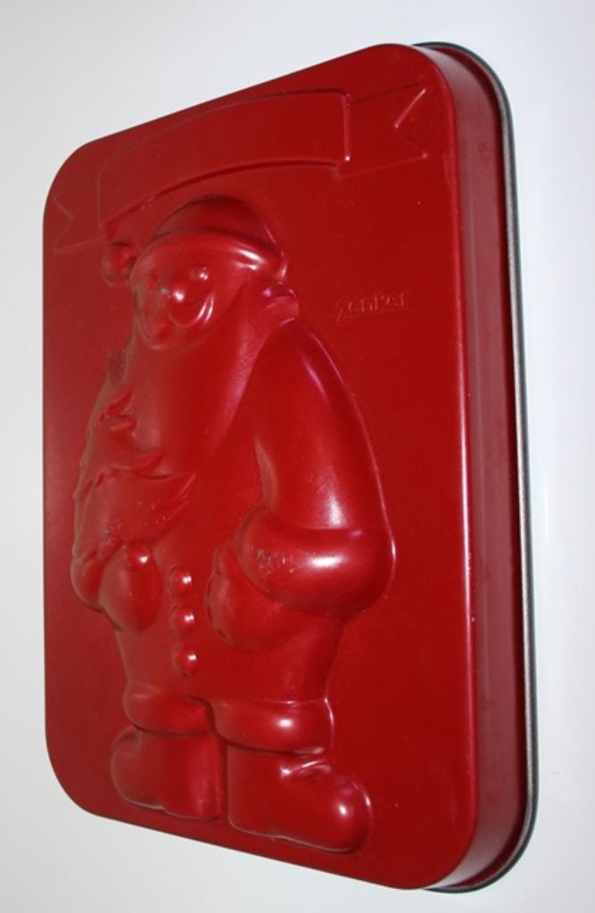 Bakblik Kerstman met boom -  101013, Diversen, Kerst, Zo goed als nieuw, Ophalen of Verzenden