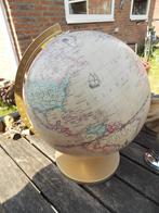 Globe wereldbol met verlichting renaissance globe, Ophalen of Verzenden