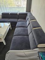 Hoekbank, Huis en Inrichting, Banken | Complete zithoeken, Ophalen, Gebruikt, Leer