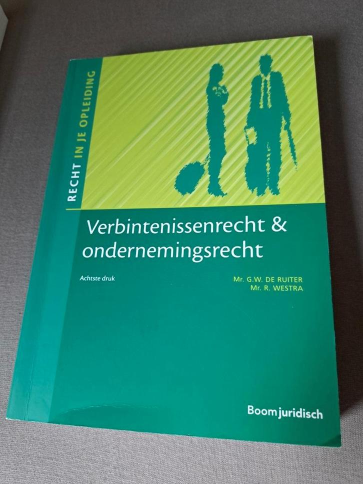 G.W. de Ruiter - Verbintenissenrecht & ondernemingsrecht, Boeken, Wetenschap, Zo goed als nieuw, Sociale wetenschap, Ophalen of Verzenden