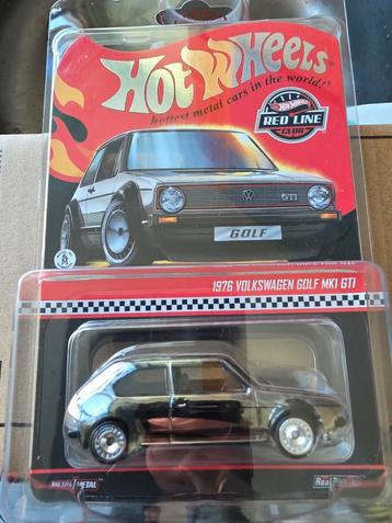 Hot Wheels 1976 VW Golf MK1 GTI Red Line Club - Nieuw! beschikbaar voor biedingen