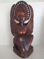 Oude Balinese Legong danseres/ houtsnijwerk/ jaren '50, Ophalen of Verzenden