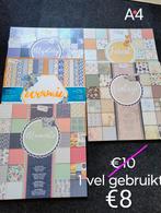 Veel designblokken, scrap- en kaarten maak spullen, Ophalen of Verzenden, Zo goed als nieuw, Papier of Karton