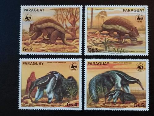 Paraguay 1985 WWF Dieren, Postzegels en Munten, Postzegels | Amerika, Postfris, Zuid-Amerika, Ophalen of Verzenden