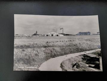 Wieringen, Valtrop, Vismeelfabriek, ongelopen, fotokaart. beschikbaar voor biedingen
