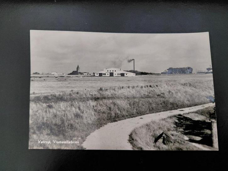 Wieringen, Valtrop, Vismeelfabriek, ongelopen, fotokaart., Verzamelen, Ansichtkaarten | Nederland, Ongelopen, Noord-Brabant, 1920 tot 1940