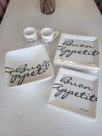 Rivièra Maison servies Buon Appetito, Huis en Inrichting, Keuken | Servies, Ophalen, Zo goed als nieuw, Overige stijlen, Bord(en)