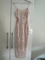 Dress- Bella Barnett Midi Dress (Teresa Pearl Sequin), Wit, Nieuw, Ophalen of Verzenden, Knielengte