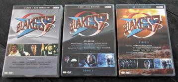 3 Boxsets 12 DVD - Blake's 7 - Seizoen 1 t/m 3 beschikbaar voor biedingen