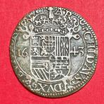 Brabant. Escalin of Leeuwenschelling 1643. Zfr/ Pr., Vóór koninkrijk, Verzenden, Zilver, Overige waardes