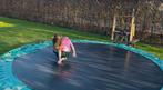 Ronde trampoline, Ophalen, Gebruikt