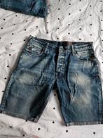 G-Star RAW jeans met korte pijpen. Wijdte 33, G-Star Raw, Blauw, Ophalen of Verzenden, Zo goed als nieuw