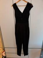 Jumpsuit zwart, kant., Ophalen of Verzenden, Zo goed als nieuw, Zwart