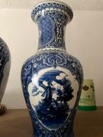 Delftsblauwe vaas met molen, Ophalen