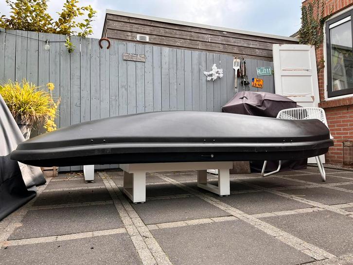 Dakkoffer huren. Thule 600l XXL dakkoffer., Auto diversen, Dakkoffers, Zo goed als nieuw, Ophalen