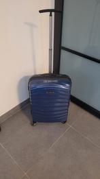 SAMSONITE LITE SHOCK SPINNER 55CM DEEP BLUE ZEER NETTE STAAT, Ophalen, Hard kunststof, Slot, Zo goed als nieuw