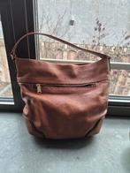 Ralph Lauren schoudertas leer!, Overige merken, Bruin, Ophalen of Verzenden, Zo goed als nieuw