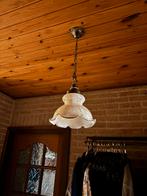 Hanglamp vintage, Huis en Inrichting, Lampen | Hanglampen, Ophalen, Glas, Minder dan 50 cm