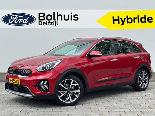 Kia Niro 1.6 GDi Hybrid 140pk DynamicPlusLine | Trekhaak | A, Auto's, Kia, Bedrijf, Te koop, Niro, ABS, Achteruitrijcamera, Adaptive Cruise Control