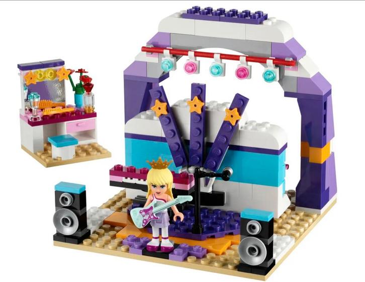 Lego Friends 41004 - Stephanie’s Oefenzaal (compleet), Kinderen en Baby's, Speelgoed | Duplo en Lego, Gebruikt, Lego, Complete set