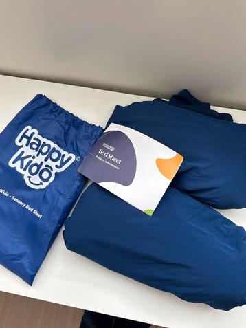 2x Happy Kido Slaaptunnel Donkerblauw - Zo Goed Als Nieuw beschikbaar voor biedingen