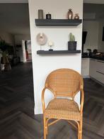Vintage Rieten Stoel NIEUW!!!, Huis en Inrichting, Stoelen, Ophalen, Zo goed als nieuw, Bruin, Eén