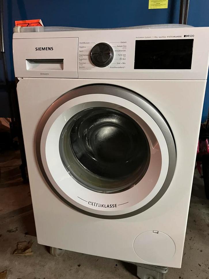 Siemens IQ500 ** storing**, Witgoed en Apparatuur, Wasmachines, Gebruikt, Voorlader, 6 tot 8 kg, 85 tot 90 cm, 1200 tot 1600 toeren