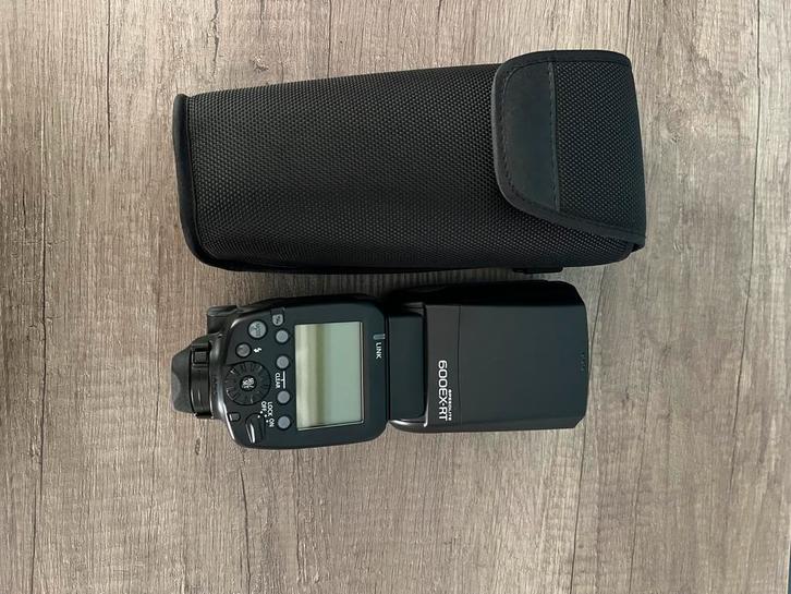 Canon Speedlite 600EX-RT Flitser, Audio, Tv en Foto, Fotografie | Flitsers, Gebruikt, Canon, Kantelbaar, Ophalen of Verzenden
