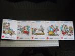 5x sticker rode kruis belgie 1987 asterix en obelix, Verzenden, Zo goed als nieuw, Strip of Tekenfilm
