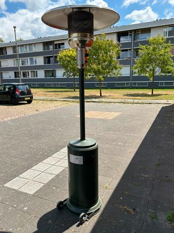 HOGE TERRAS HEATER COMPLEET MET GASFLES  beschikbaar voor biedingen
