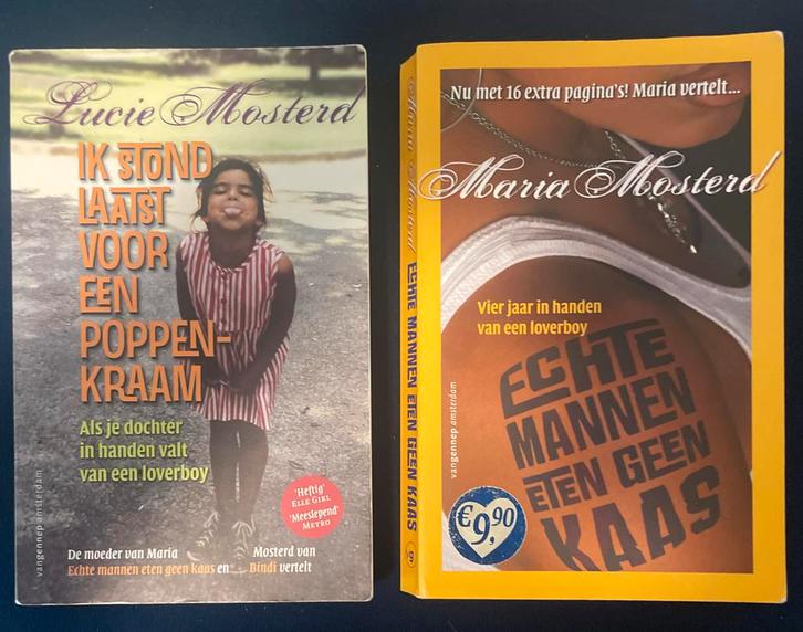 2 Lucie en Maria Mosterd boeken, Boeken, Romans, Gelezen, Nederland, Ophalen of Verzenden